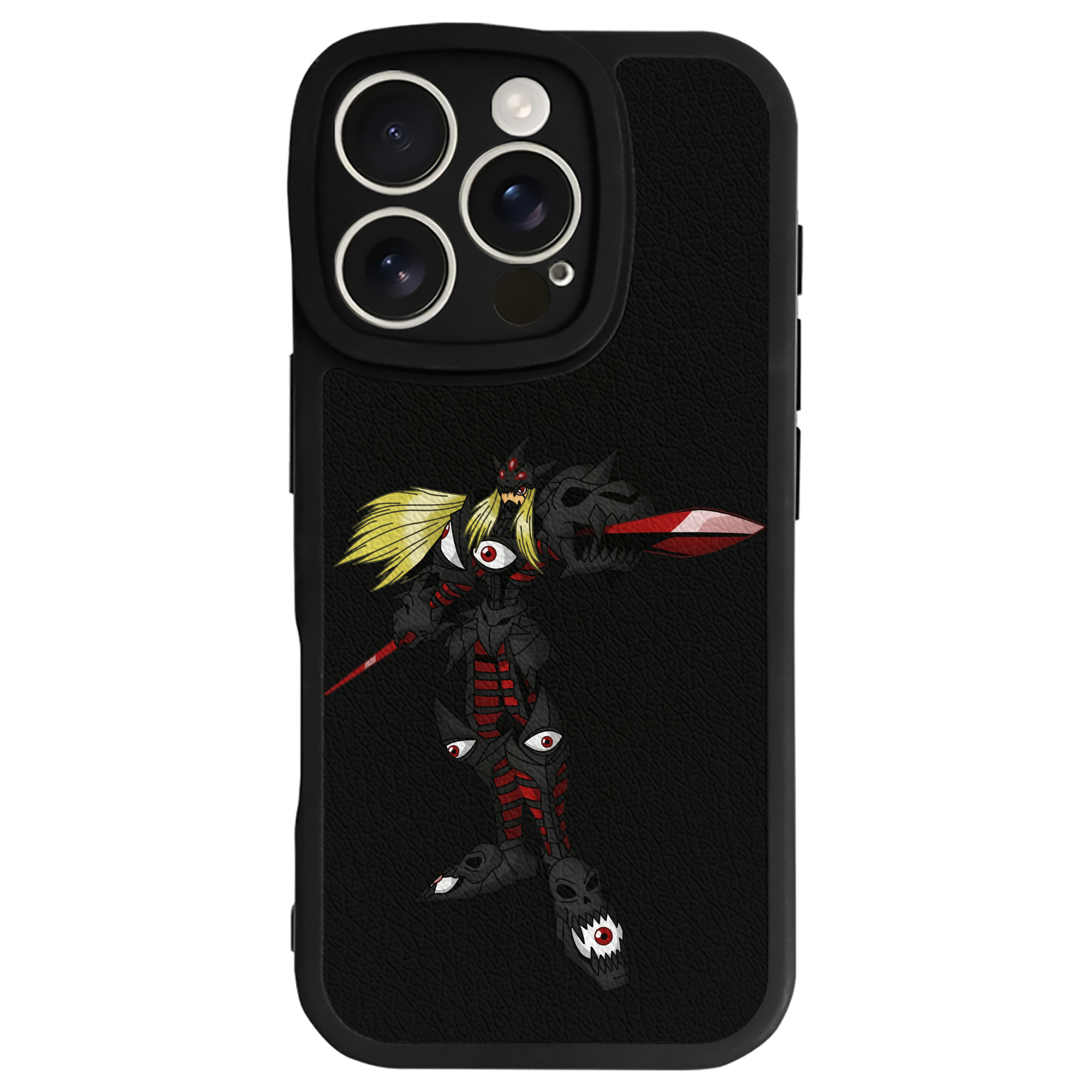 （画像用） Digimon デジタルモンスター/デジモン 【iPhone 16シリーズ対応】シリコンスマホケース（レザー調） 材質：シリコン